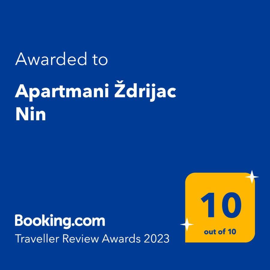 Apartmani Zdrijac Нин Экстерьер фото